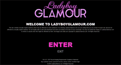 Desktop Screenshot of ladyboyglamour.com